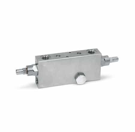 Dubbelverkande balanseringsventil med banjo VBCD 3/8” DE/A FLV