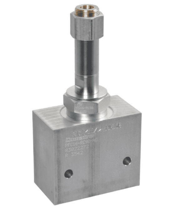 2-vägs flödesregleringsventil NC 3/4" 90l/min