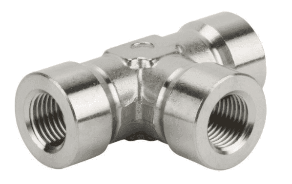 Rostfri T-koppling 1" BSP hona
