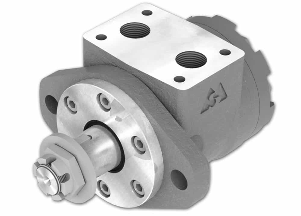PK50C 50cc hydraulmotor 25mm axel