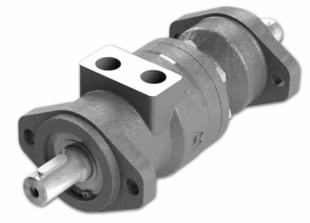 MRB80C/C 80cc hydraulmotor 25mm dubbelaxel