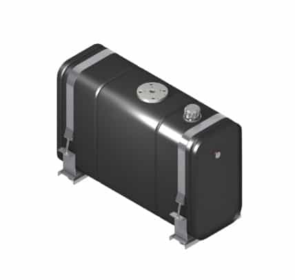 Hydraultank 200 liter med bakanslutning och internt filter