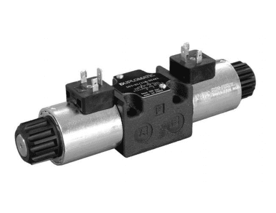 NG6 24 VAC Cetop Elektrisk 4/3 riktningsventil ABPT stängd 350 bar
