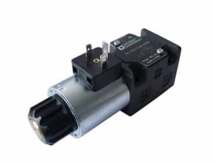 NG6 110 VAC Cetop Elektrisk 4/2 riktningsventil H mittläge 350 bar