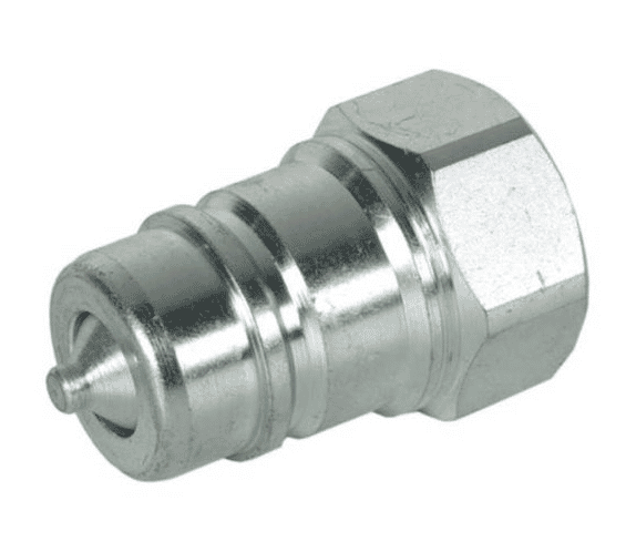 Rostfri ISO-A snabbkoppling 3/4" BSP hane, BG-mått 4