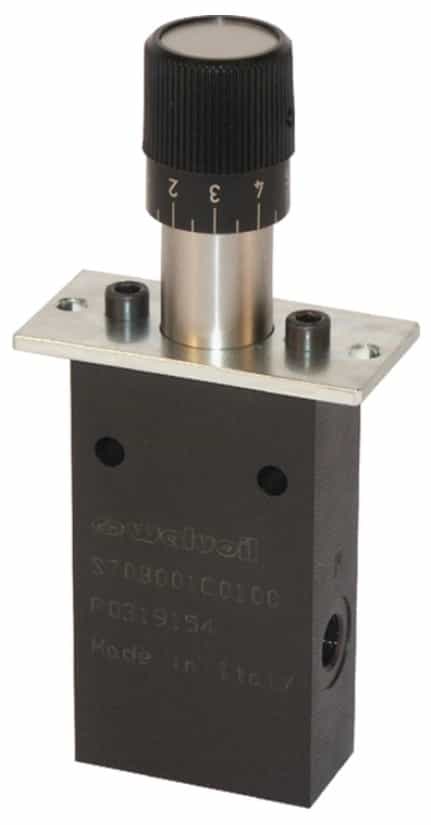 Servo-vridknapp