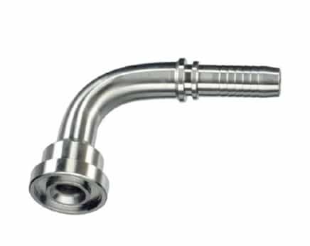 1'' 1/2 DN presskoppling 90º SAE 1" 1/2 (63,5mm) 6000 PSI