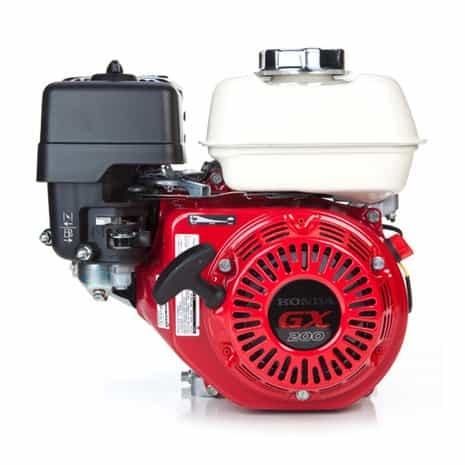 Honda GX200UT2 QX4 19,05 mm axel bensinmotor med oljesäkring