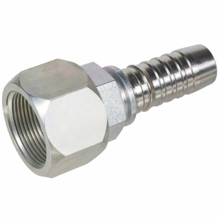 Rostfri 1'' 1/4 DN presskoppling 1'' 5/8 12h UNF hona