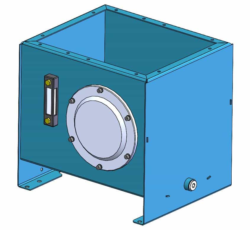 60L hydraultank komplett