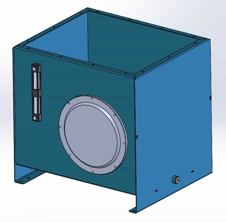 200L hydraultank komplett