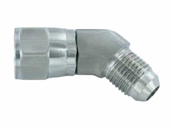 Vinkelkoppling justerbar 45º JIC 1/2" 20h UNF