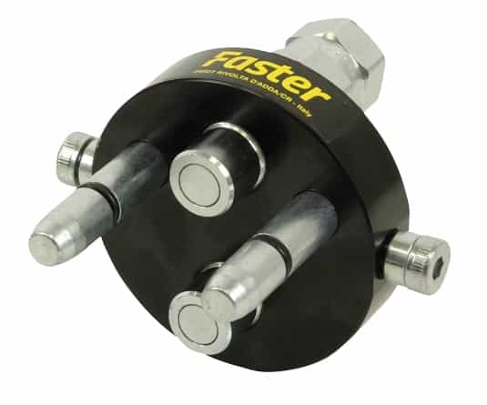 Faster multi snabbkoppling 2x 1/2" BSP hane (typ P206)