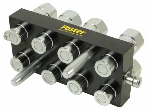 Faster multi snabbkoppling 8x 1/2" BSP hane (typ P808)