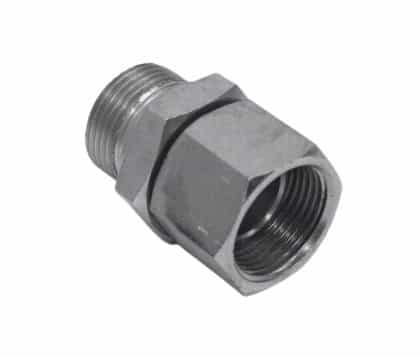 Adapter 1" 1/2 - 2" BSP hane-hona med svivelmutter