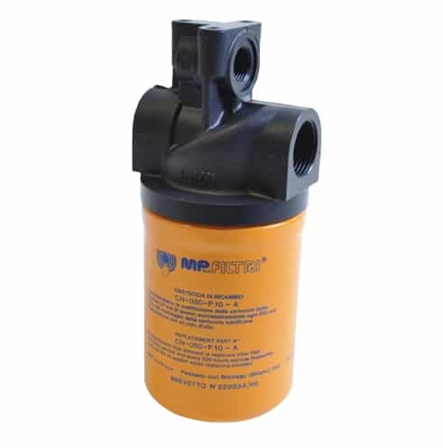 Hydrauliskt MSH070 returfilter 1" BSP 3µm glasfiber