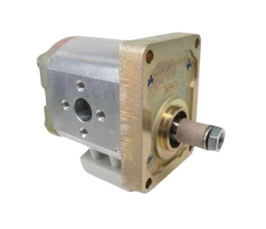 4 cc Bosch Rexroth kugghjulspump höger med 1:8 konisk axel