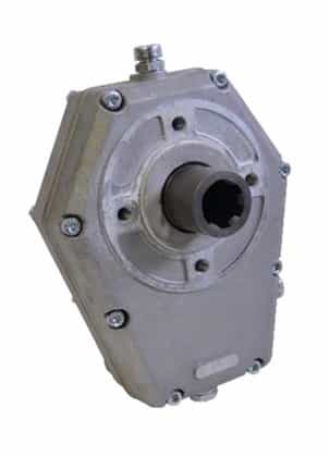 Växellåda GBF-30-S-2 hane 1:3,5 med 1" 3/8 axel