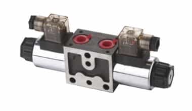 Stapelbar riktningsventil 3/8" 24VDC 40l/min ABPT stängd
