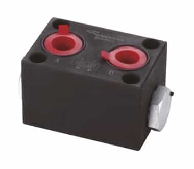 Tryckstyrd backventil för 4/3 stapelbar riktningsventil 3/8" 40l/min