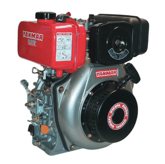 Yanmar L100 dieselmotor (elektrisk start)
