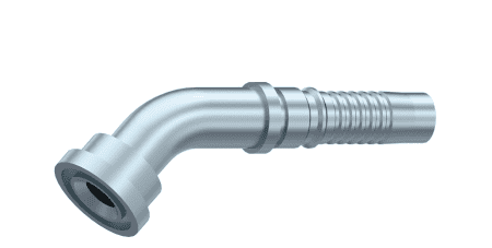 1"1/4 DN interlock presskoppling 45º SAE 54 mm 6000 PSI