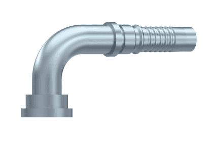 SAE 1" (47,6mm) 90º 9000 PSI presskoppling