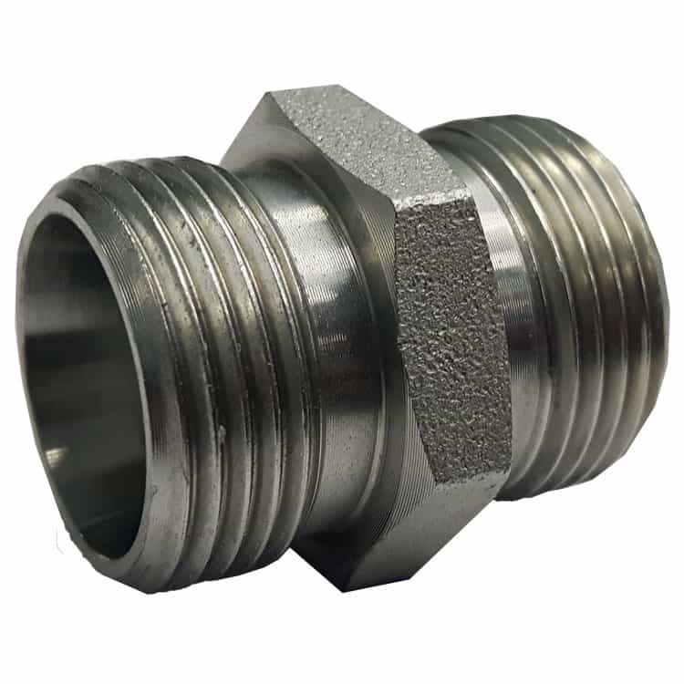 Rostfri rak koppling 35L (M45x2)