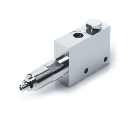 Tryckreduceringsventil 1/2" 35-180 bar - 30 l/min 350 bar med backventil