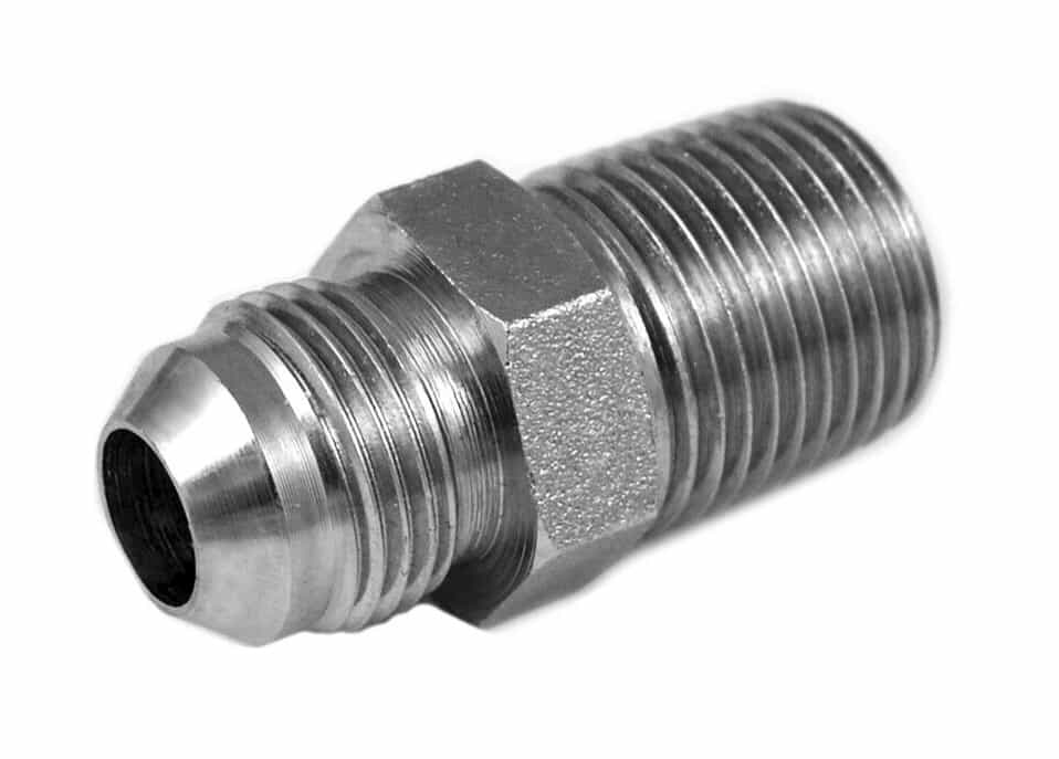 NPT 1/2" - JIC 9/16" 18h UNF hane inskruvningskoppling