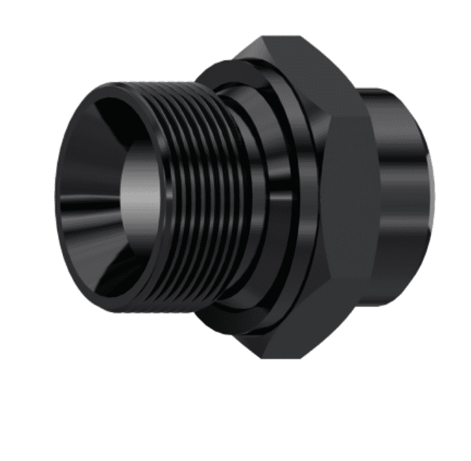 Svetsadapter 1/4" BSP (60°) hane hane