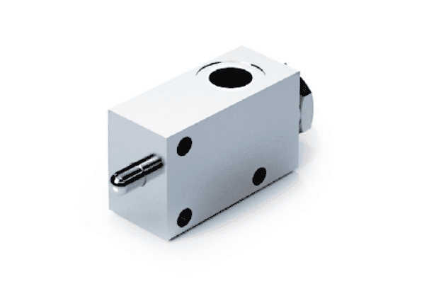 Hydraulisk dubbelverkande ändlägesventil G 3/8" BSP