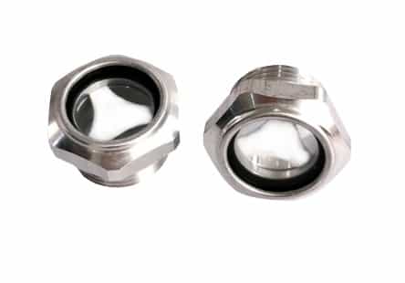 Siktglas 1/4" BSP aluminium