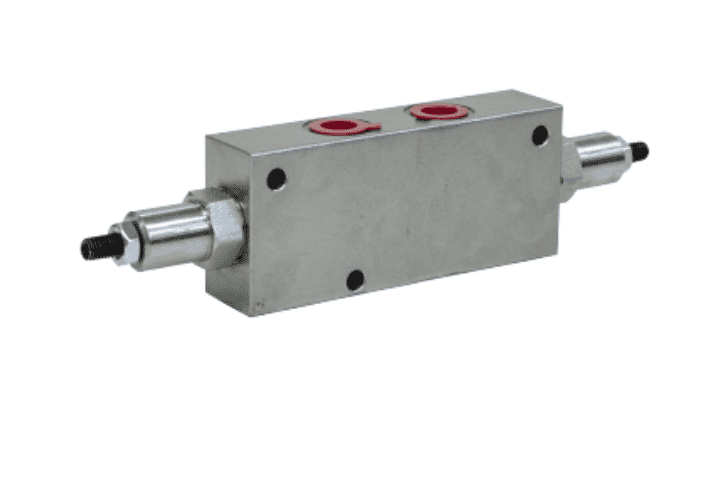 Dubbelverkande balanseringsventil closed center 3/8" BSP 100-315 bar