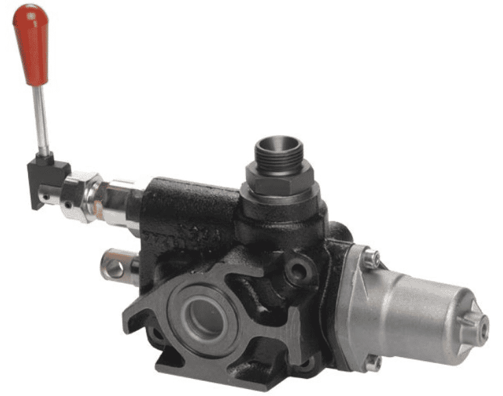 Tipphydraulik riktningsventil 3/3 - dubbeltryck 170/260 bar - 250 l/min - pneumatiskt proportionell