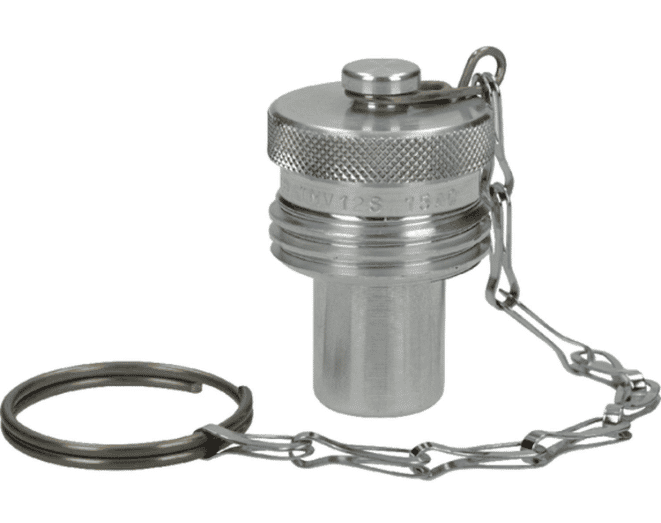 Dammplugg 3/8" aluminium för VV och VVS