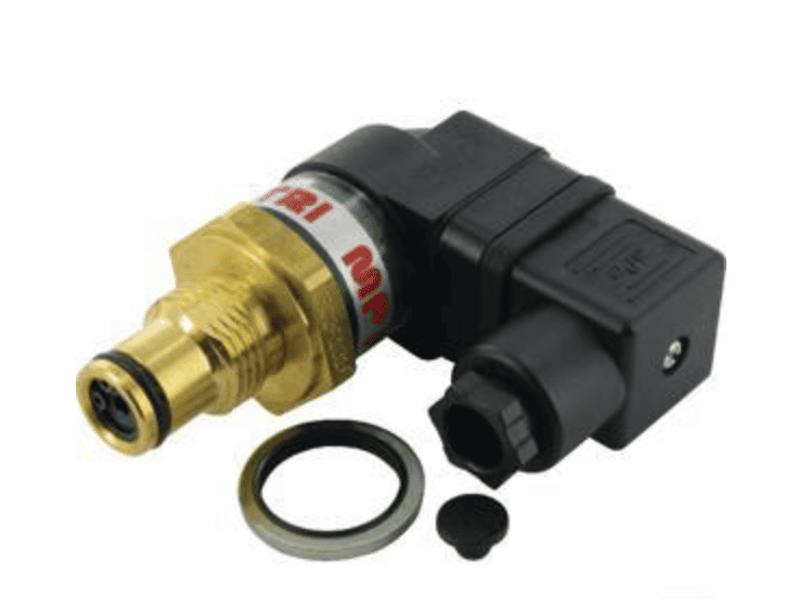 Igensättningsindikator för tryckfilter elektrisk 1/2" BSP 2 bar