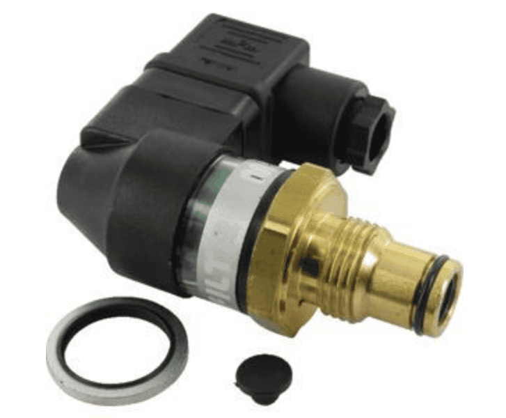 Igensättningsindikator för tryckfilter elektrisk 1/2" BSP 7 bar