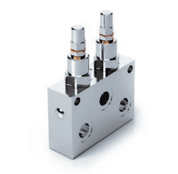 3/8" Dubbel tryckbegränsningsventil 2 x P-T serie VMPD