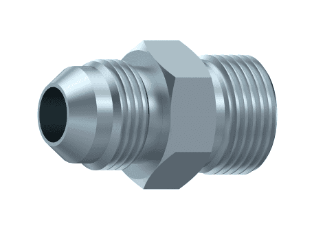 Inskruvningskoppling ORFS 11/16"-16h hane - JIC 9/16" hane