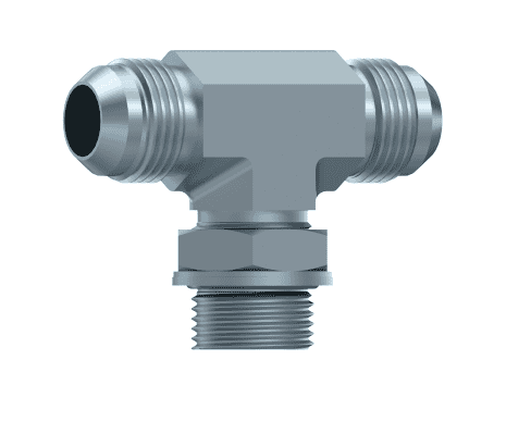 Justerbar T-adapter JIC 1"5/16 12h UNF hane - 1" BSP hane