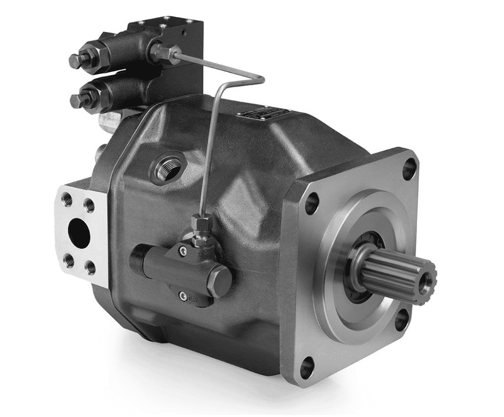 140 DFLR axialkolvpump höger - öppen krets - 140cc - 280 bar med genomdrivning