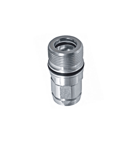 Flat face skruv-snabbkoppling 1/2" BSP hona, BG-mått 3 högtryck