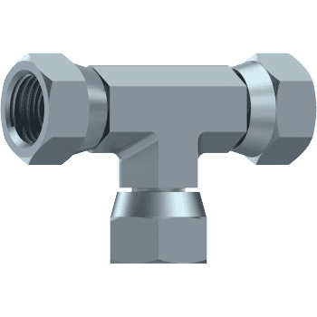 T-koppling justerbar 1/8" BSP hona med svivel