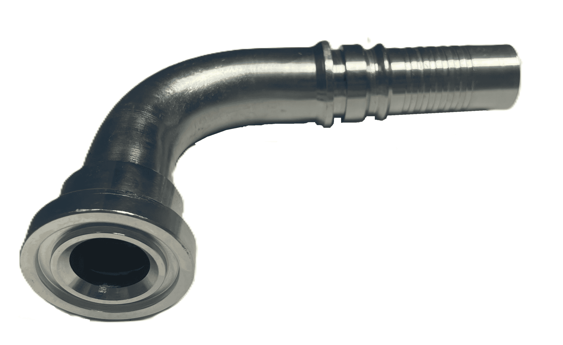 2" DN interlock presskoppling 90º SAE 79,4 mm 6000 PSI