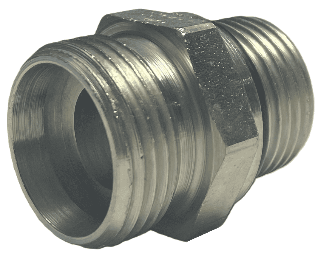 UNF 3/4" - 18L (M26x1,5) hane inskruvningskoppling