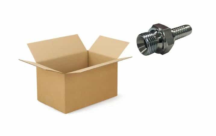 1/2" DN presskoppling utvändig gänga 1/2" BSP storpack 50 st