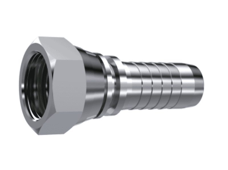 Rostfri 2" DN presskoppling 2'' BSP invändig gänga med o-ring
