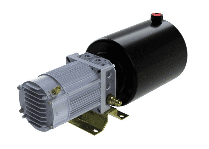 48V 2kW Servo hydraulaggregat | 1,8cc pump | dubbelverkande krets