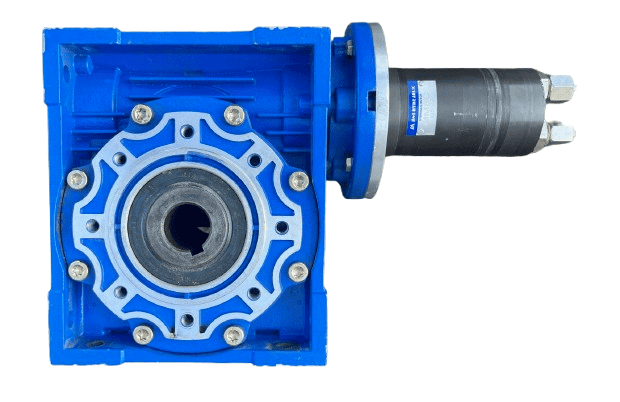 Snäckväxel 10 utväxling med hydraulmotor 159 Nm | 2-160 varv/min